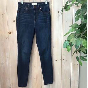 Madewell High Rise Curvy skinny jeans